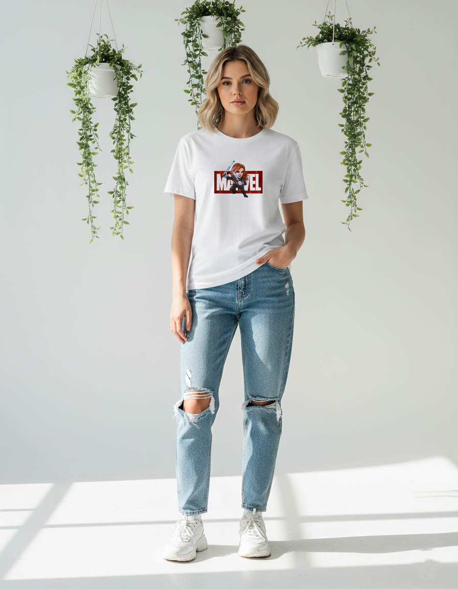 Marvel's Black Widow - Classic Crew T-Shirt