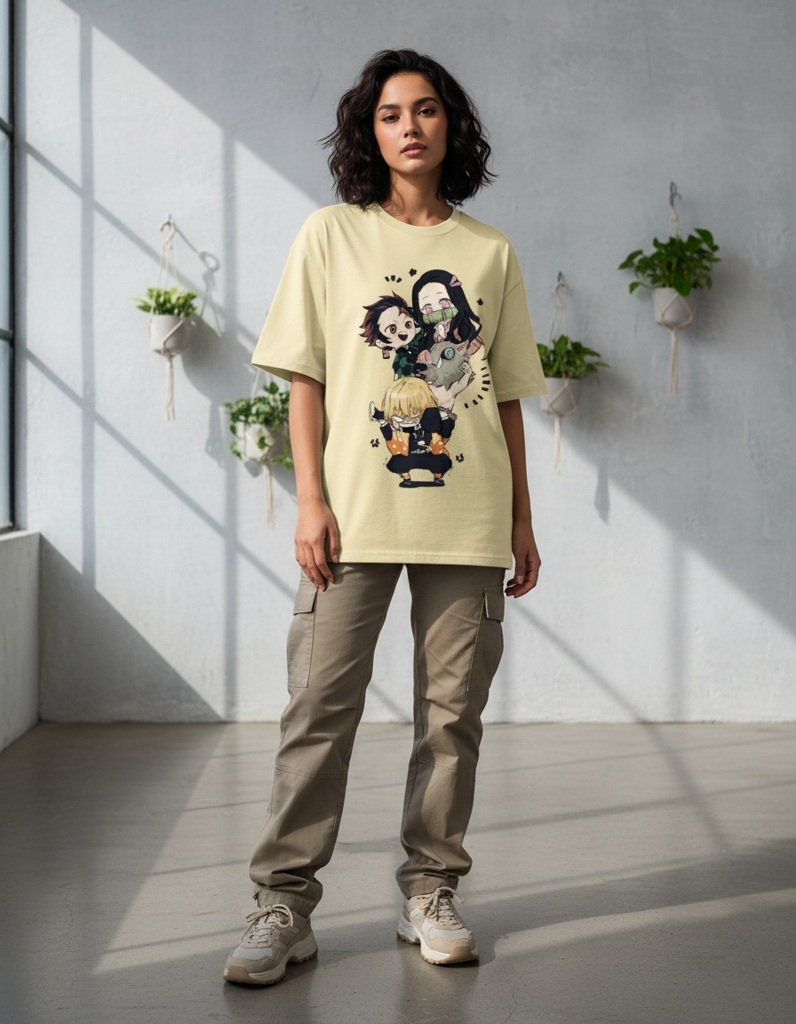 Demon Slayer Squad - Oversized T-Shirt