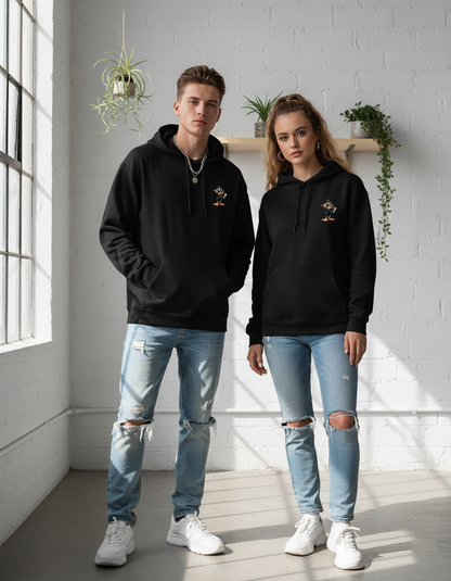 Daffy Duck Attitude Men's Oversized Hoodie