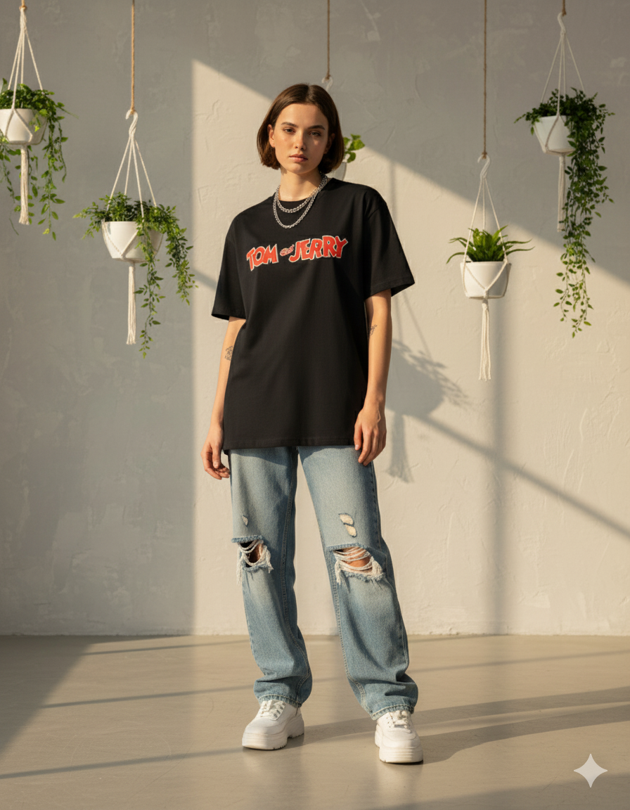 Tom & Jerry - Classic Crew T-Shirt