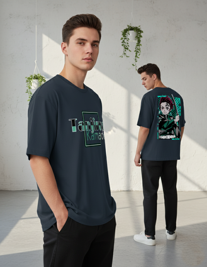 Tanjiro Kamado - Demon Slayer Oversized T-Shirt