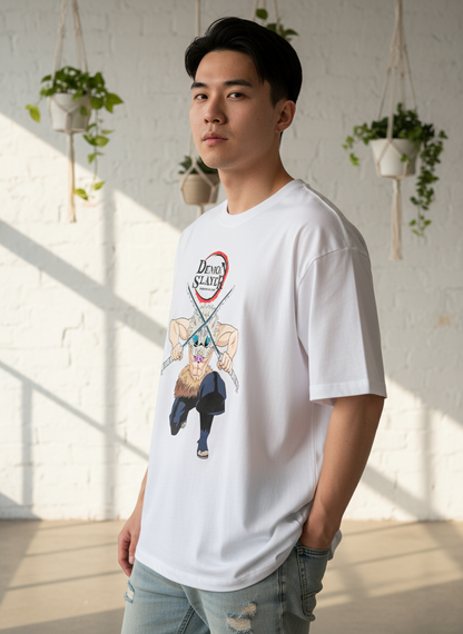 Inosuke Hashibira - Demon Slayer Classic Crew T-Shirt