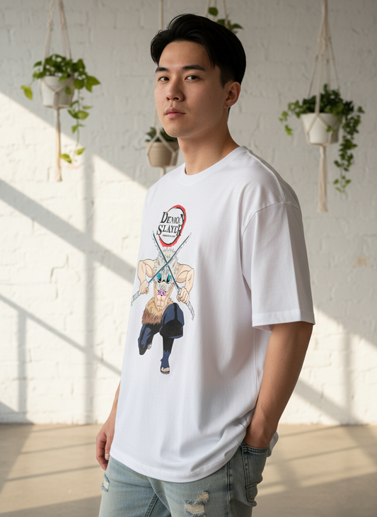 Inosuke Hashibira - Demon Slayer Classic Crew T-Shirt