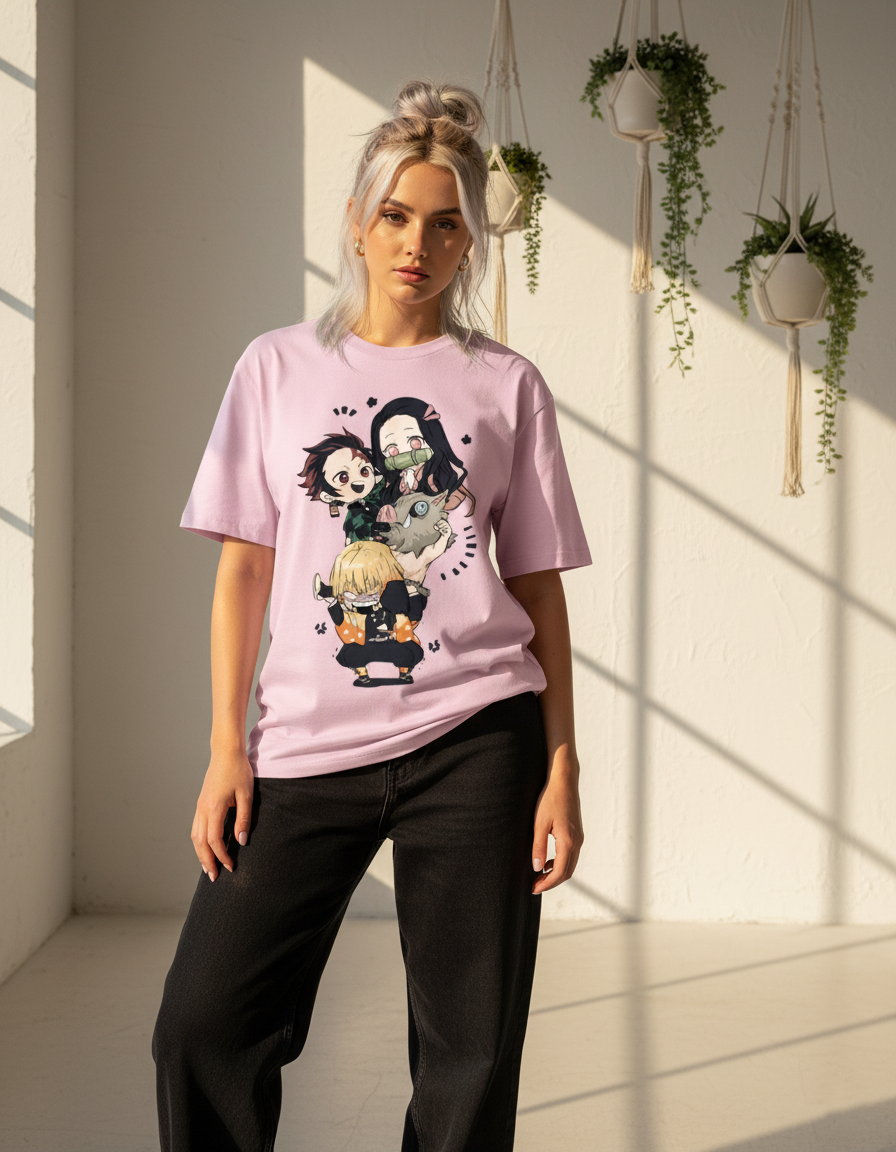 Demon Slayer Squad - Oversized T-Shirt