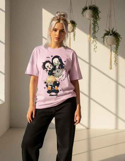 Demon Slayer Squad - Oversized T-Shirt