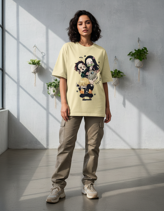 Demon Slayer Squad - Oversized T-Shirt