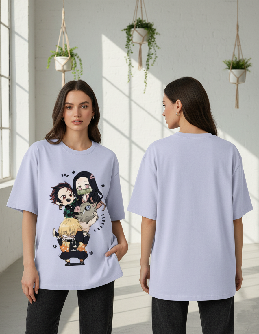 Demon Slayer Squad - Oversized T-Shirt